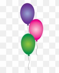 Balloons Celebrate Birthday - Free vector graphic Pixabay Png