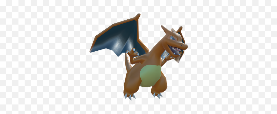 Charizard 3d Models For Free - Download Free 3d Claraio Cartoon Png,Charizard Png