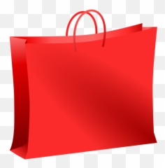 Bag Clipart Transparent - Transparent Shopping Bag Png,Backpack Transparent Background
