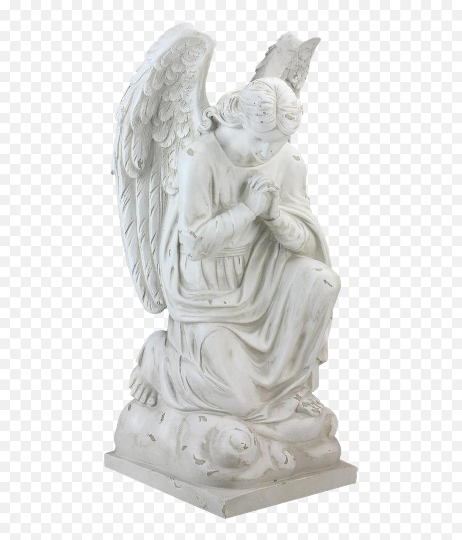 Angel Praying Kneeling Png Free Image All - Figurine,Angel Statue Png