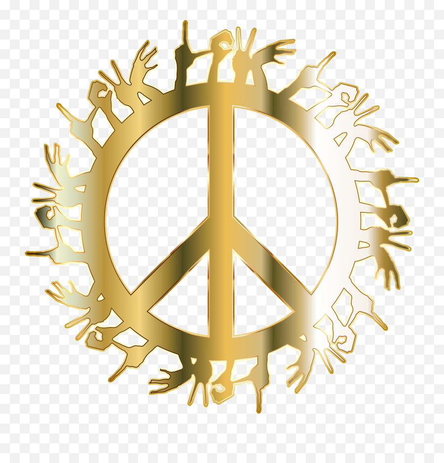 Peace Clipart Harmony Transparent - Art Hand Peace Symbol Png,Peace Sign Transparent Background