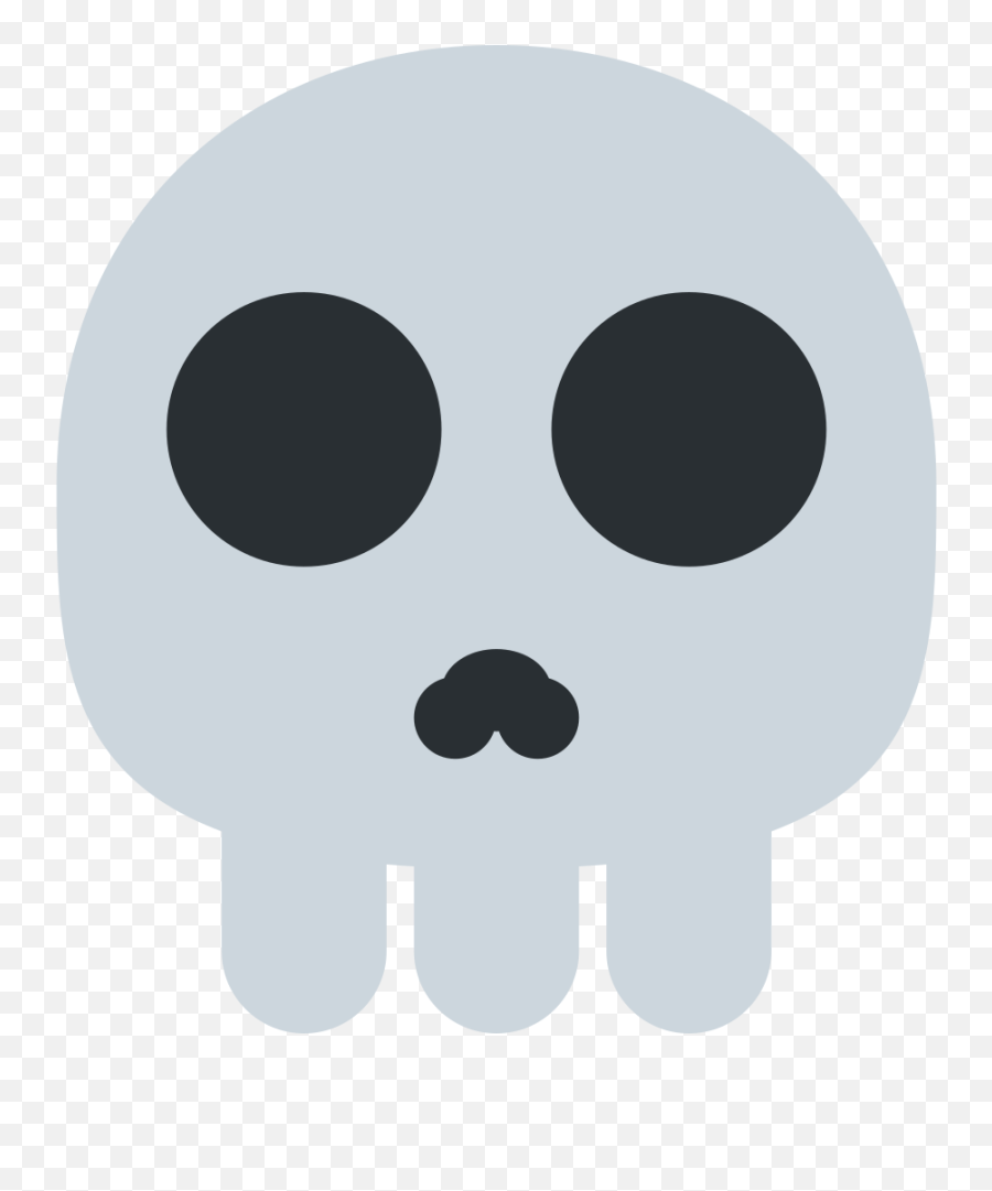 Skull Emoji Meaning With Pictures - Skull Emoji Twitter Png,Dead Emoji Png