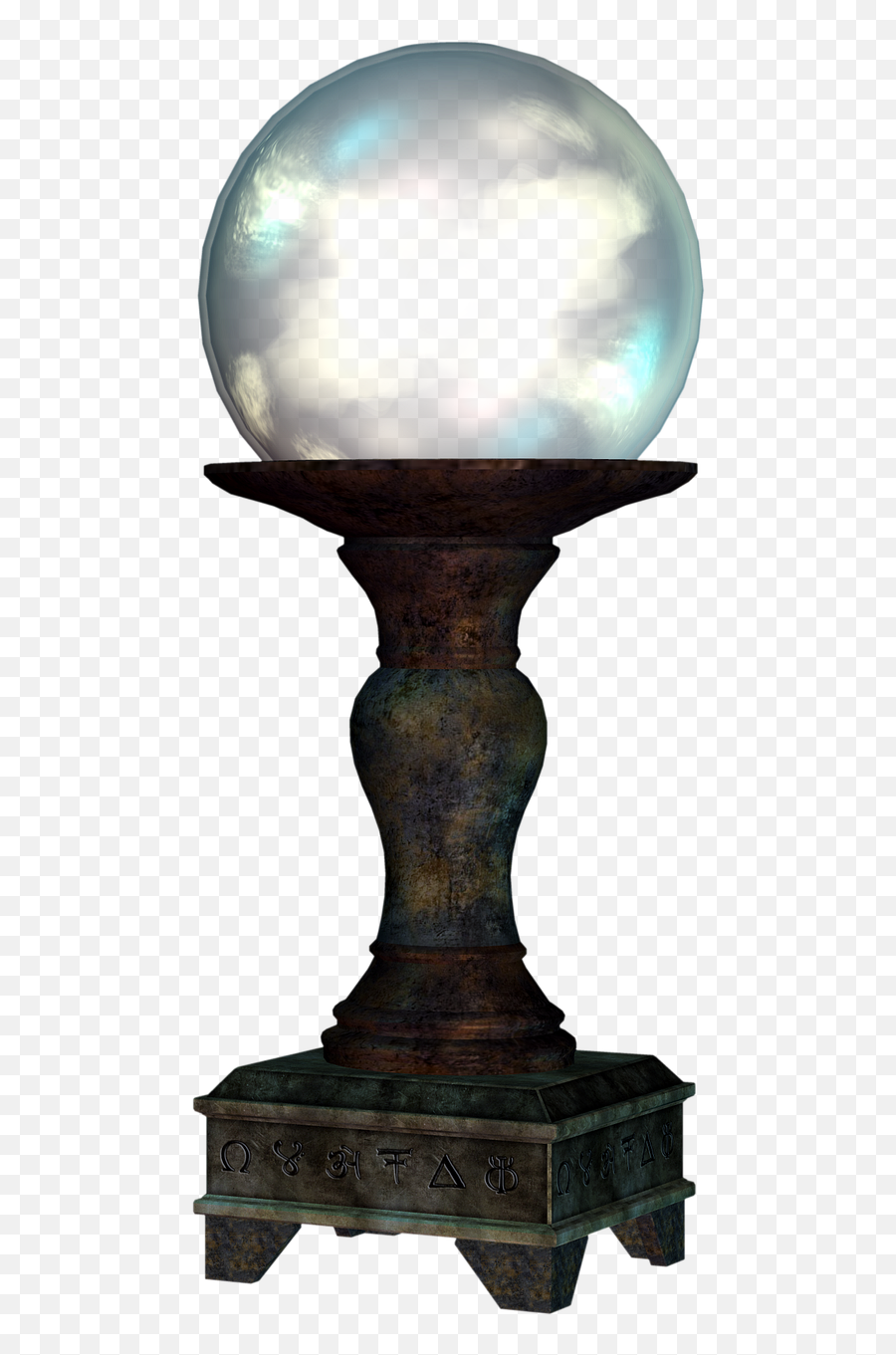 Download Orb - Wizard Globe Png,Pedestal Png