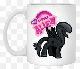Xenomorph My Little Alien Mug - Mug Png,Xenomorph Png