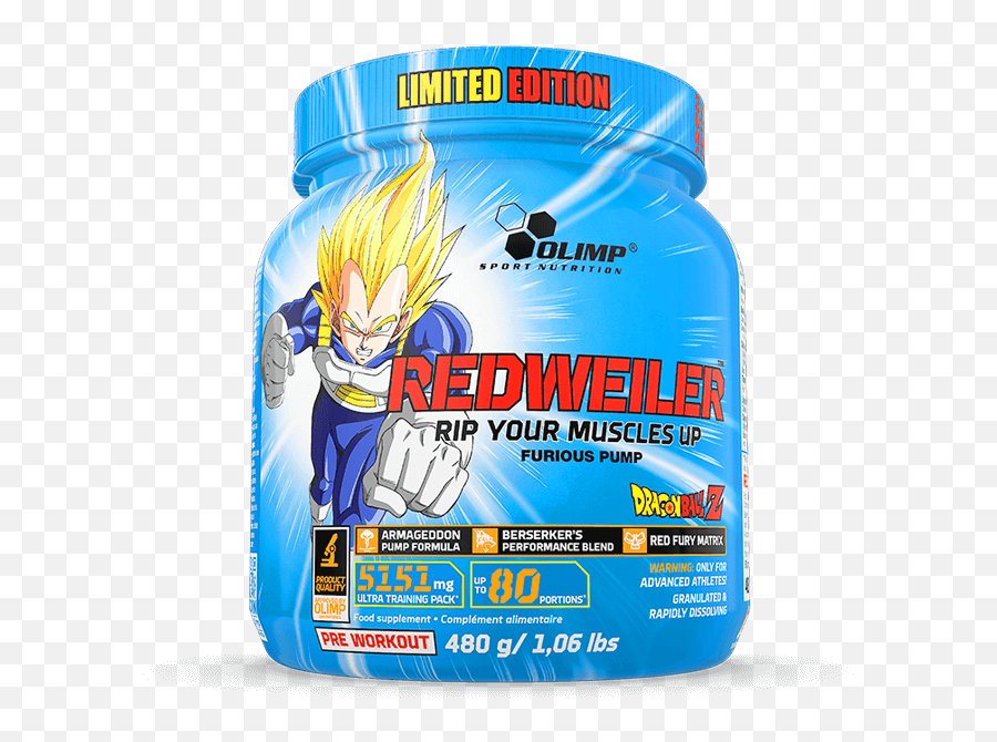 Redweiler - Redweiler Pre Workout Dragon Ball Png,Dragonball Png