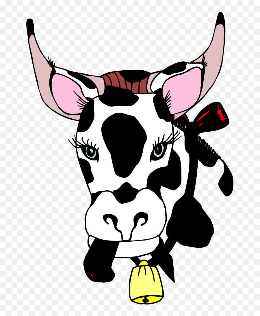 Cow Sticking Out Tongue Png Svg Clip - Gambar Kepala Sapi Animasi,Tongue Png