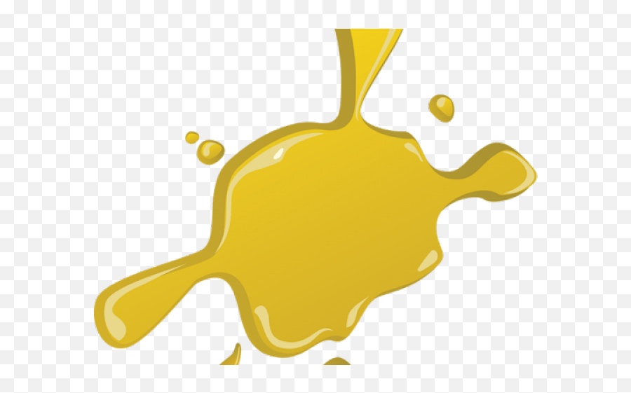 Png Splatter Clipart Mustard - Mustard Splatter Png,Splat Png