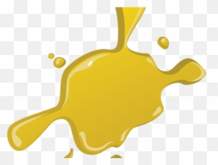 Png Splatter Clipart Mustard - Mustard Splatter Png,Splat Png