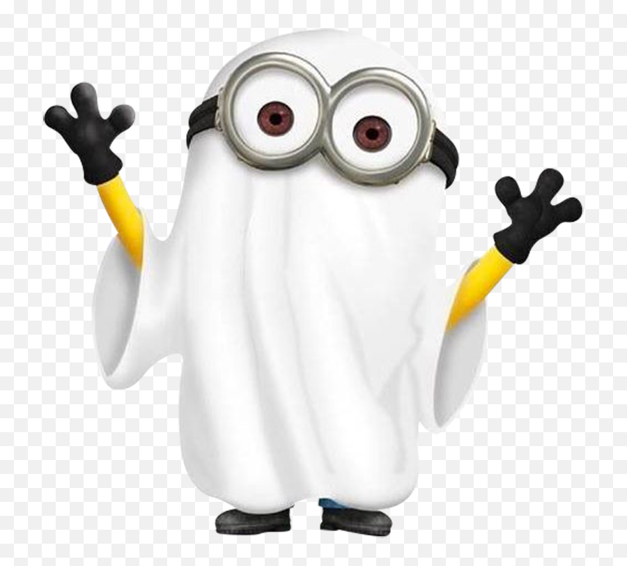 Minions Ghost Minion Boo Scary Png - Minions Halloween Png,Boo Png