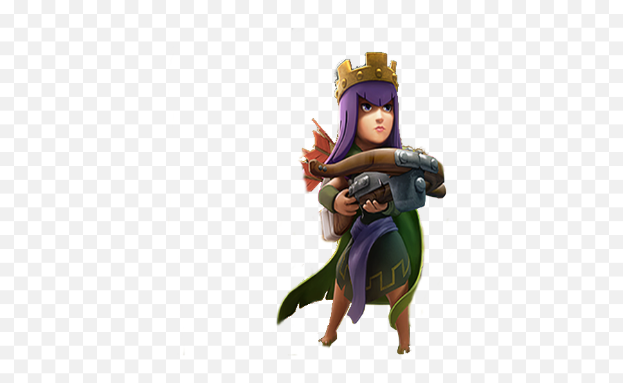 Download Clash Of Clans Archer Queen - Archer Queen And Barbarian King Png,Queen Png