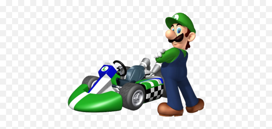 Mario Kart Wii - Mario Kart Wii Luigi Png,Mario Kart Png