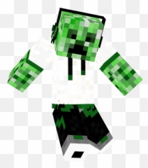 Minecraft Creeper , Png Download - Minecraft Charged Creeper, Transparent  Png - vhv