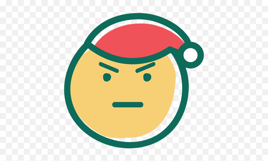 Png Angry Santa Claus Face Emoticon - Clip Art,Santa Claus Face Png
