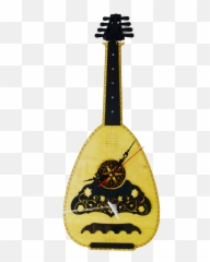 Cretan Lute Clock - Kobza Png,Lute Png