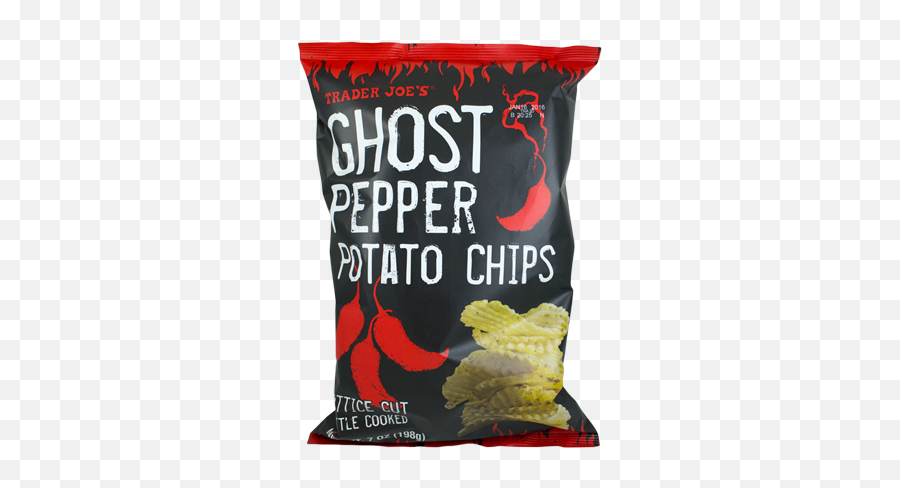 Trader Joeu0027s Ghost Pepper Potato Chips Eating - Sriracha Chips Trader Png,Trader Joe's Logo Png