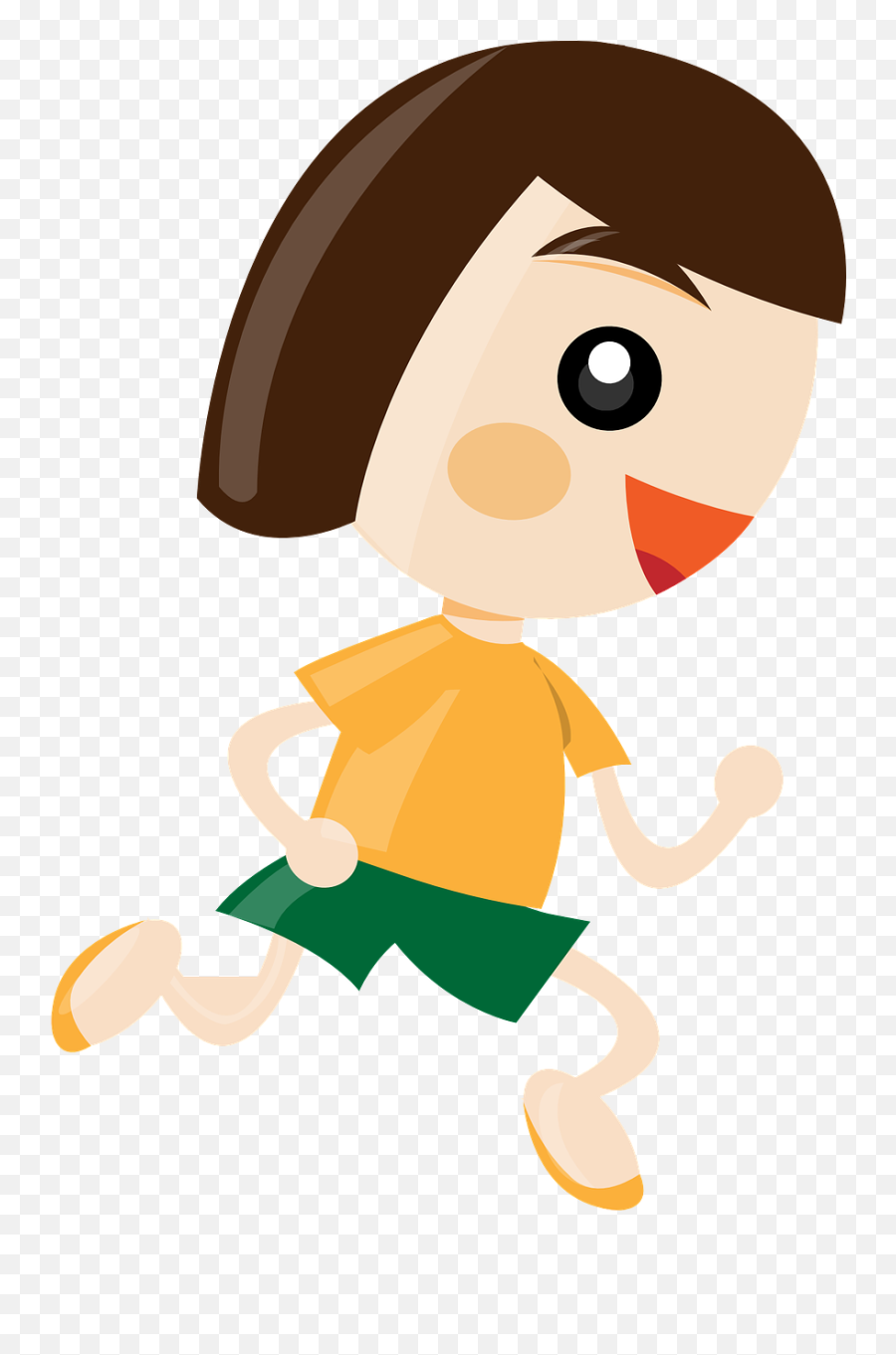 Download Free Photo Of Girlrunningcartoonfemaleisolated - Girl Running Clip Art Png,Girl Cartoon Png