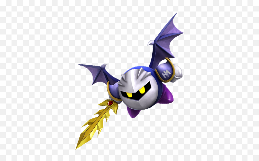 Meta Knight Flying Transparent Png - Meta Knight Png Flying,Meta Knight Png