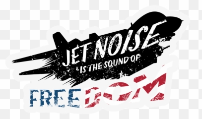 Jet Noise Sticker Airshow News - Language png