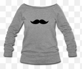 We Love Beards Mustaches And Sideburns Funny Mustache - Boat Neck Png,Mustach Png