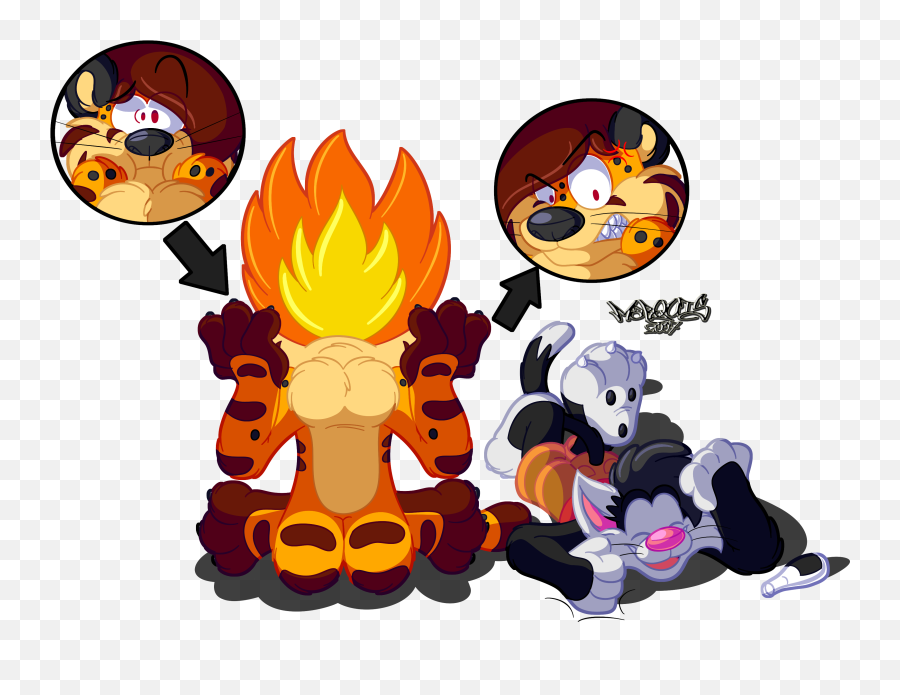 Burst Of Flames - Cartoon Full Size Png Download Seekpng Fictional Character,Cartoon Flames Png