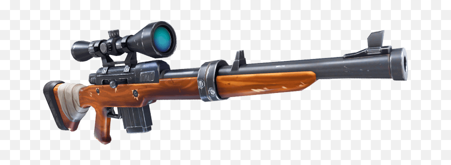 Fortnite Sniper Rifle Png Picture Black And White - Fortnite Fortnite Sniper Rifle Transparent Background,Fortnite Guns Png