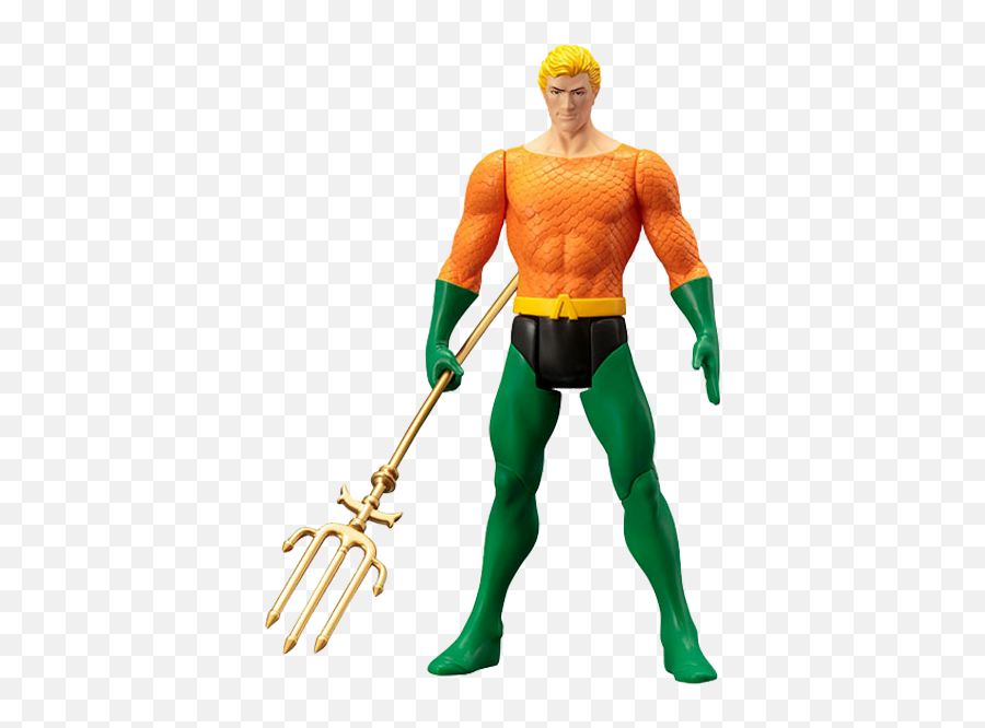 Dc Comics - Aquaman Classic Costume Artfx Statue Dc Comics Classic Aquaman Png,Aquaman Logo Png