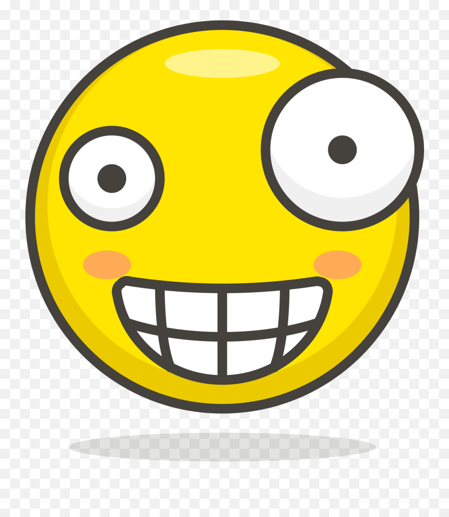 Open - Crazy Face Emoji Clipart Full Size Clipart 453236 Crazy Face Png,Eye Emoji Transparent