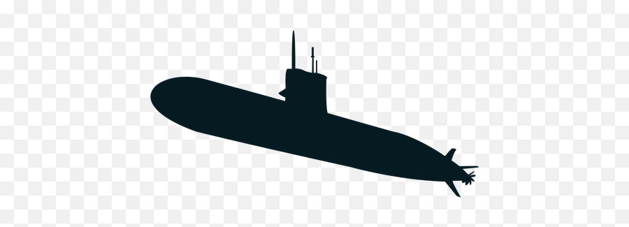 Submarine Torpedo Screw Diver Silhouette - Transparent Png Submarine Silhouette,Screw Png
