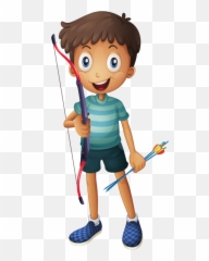 Tiro Con Arco - Vacation Bible School Junge Clipart Png,Arco Png