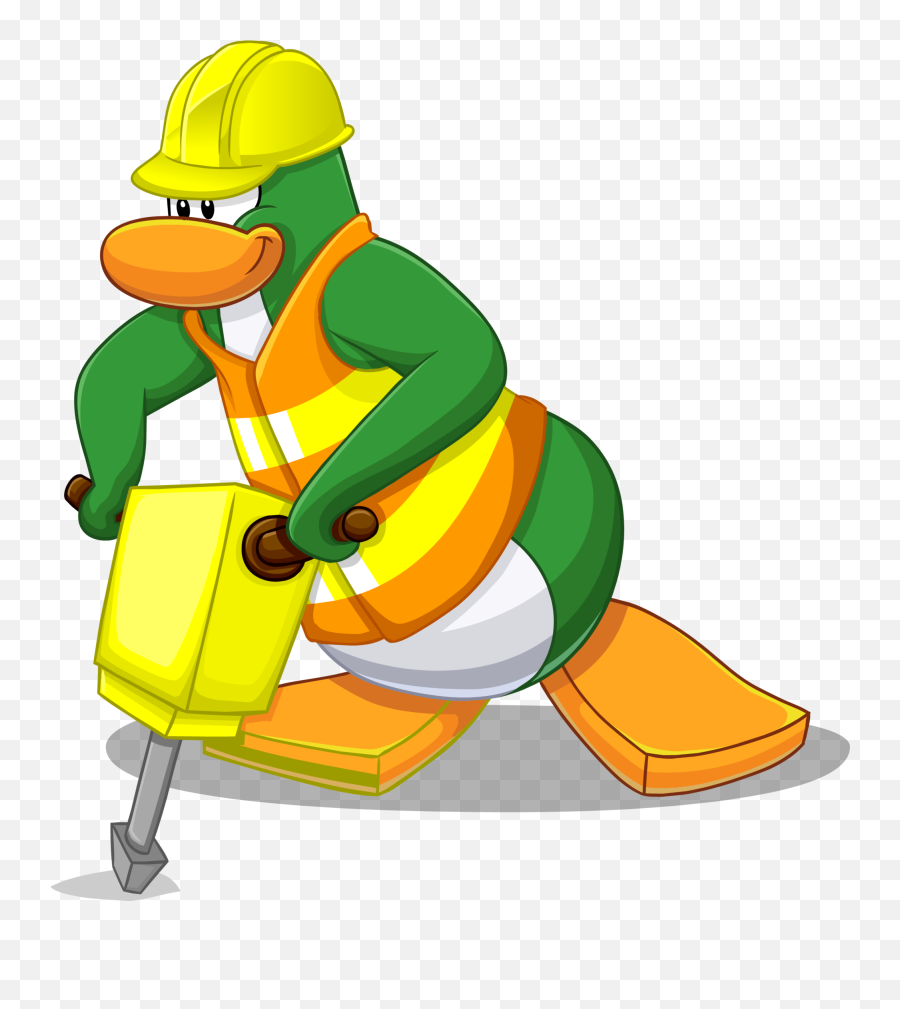 Download Hd Vector Helmets Construction Tools Helmet - Club Penguin Under Maintenance Png,Construction Helmet Png