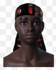 Black Premium Silk Durags Png Durag