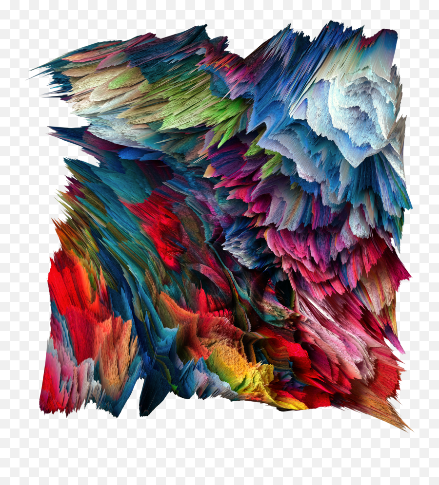 Emanate Experimental 3d Shapes In 2020 Abstract Painting - Variety 3d Artwork Png,Paint 3d Transparent