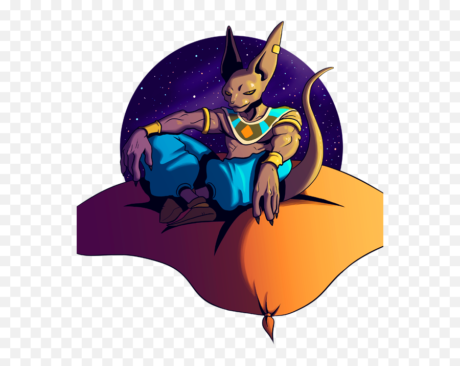 Iu0027m More Abel Than You Are Photo Beerus Lord - Dragon Ball Whis Fanarts Png,Beerus Transparent