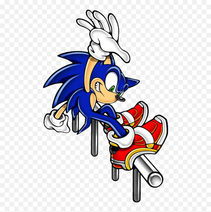 Adventure 2 Sonic Grinding - Sonic The Hedgehog Grinding Drawing Sonic Soap Shoes Png,Sonic Adventure 2 Logo