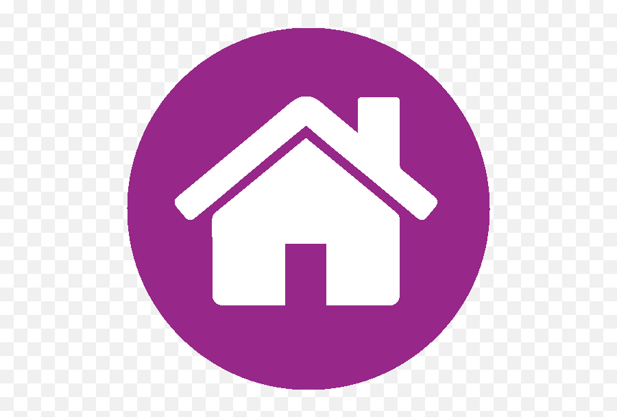 Purple Home Visit Icon Clipart - Full Size Clipart 2782878 Building Png,General Contractor Icon
