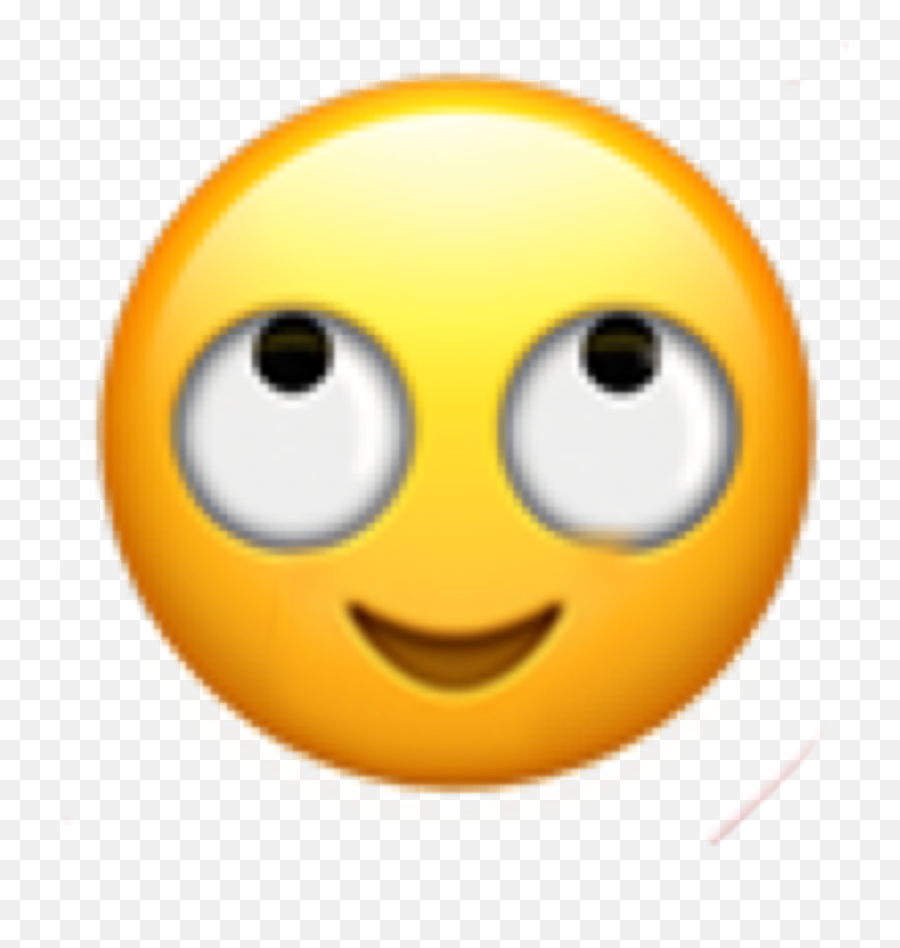 Emoji Emjoi Smile Smiles Smiley Sticker - Emoji Mit Großen Augen Png,Emjoi Icon