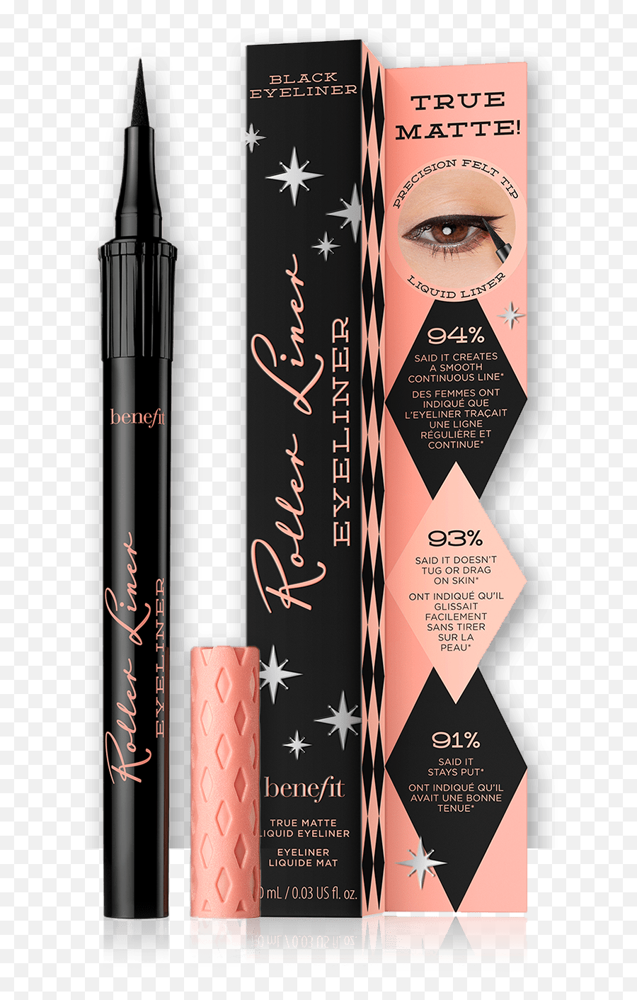 Roller Liner Liquid Eyeliner - Roller Liner Benefit Png,Wet N Wild Icon Bronzer