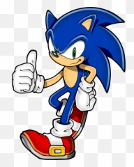 Sonic Png And Vectors For Free Download - Dlpngcom Sonic The Hedgehog Cartoon,Sanic Png