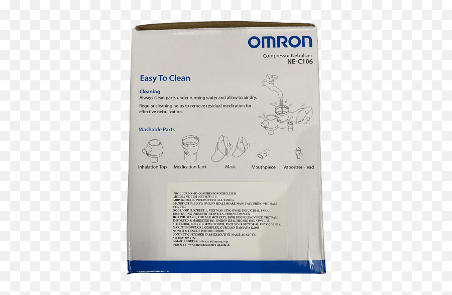 Compressor Nebulizer Ne C106 Omron - Document Png,Nebulizer Icon