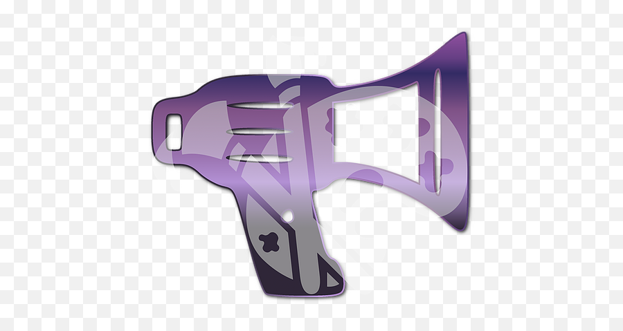 Icon Purple Bull Horn Announcement 99centclipart - Drawing Png,Amendment Icon
