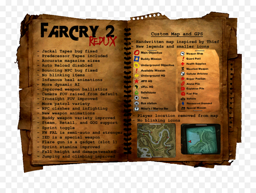 Redux - Far Cry 2 Map Symbols Png,Metro 2033 Redux Icon
