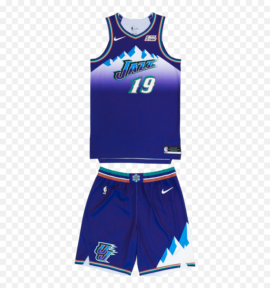 Utah Jazz Jersey Shorts - Utah Jazz Uniform 2019 Png,Indiana Pacers Nike Icon Shorts
