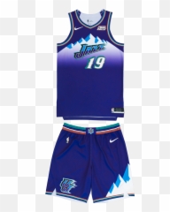 Utah Jazz Jersey Shorts - Utah Jazz Uniform 2019 Png,Indiana Pacers Nike Icon Shorts