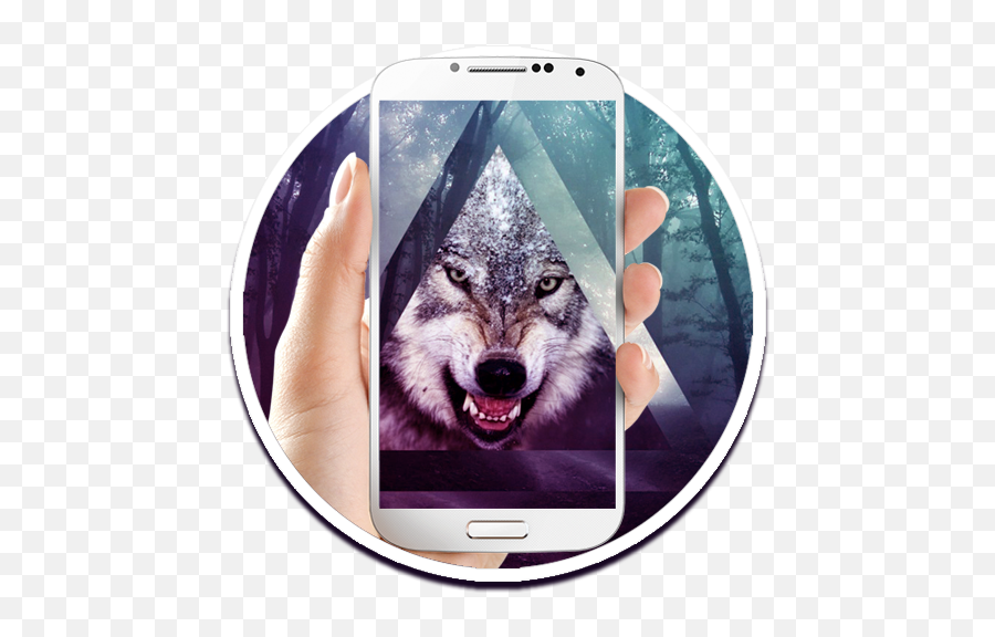 Hipsters Wolves Wallpaper Hd Wild Animal Apk 11 - Download Imagenes De Lobos Hd Png,Wolves Icon