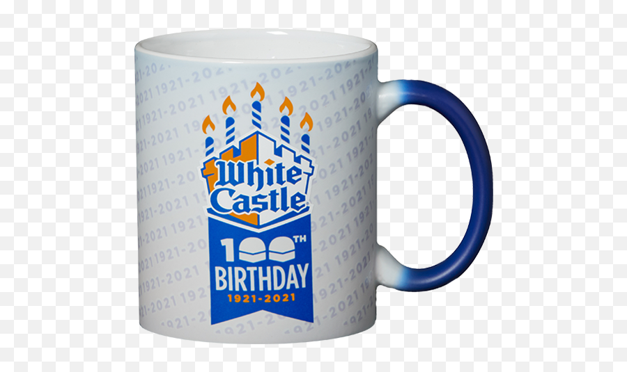 White Castle Time Machine Sweepstake - Promotion Ended White Castle 100 Year Anniversary Mug Png,White Castle Icon