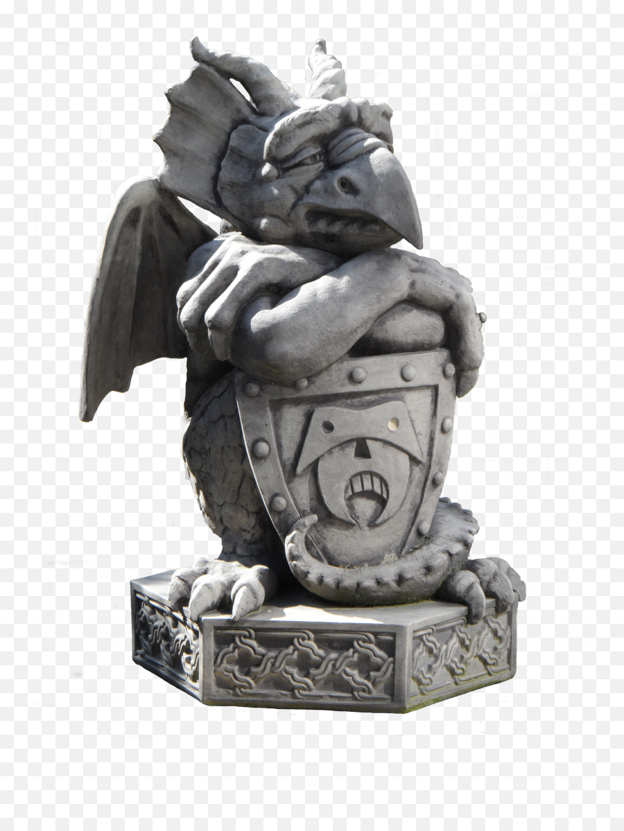 Free Public Domain Images - Escultura Gargola Png Transparente,Gargoyle Png