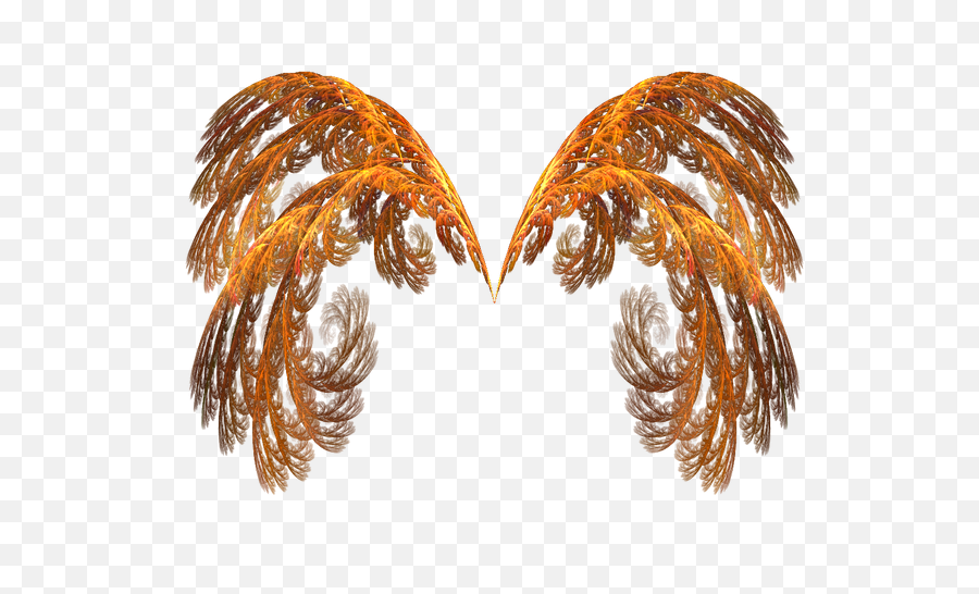 Stylish Editors Bird Wings Png - The Messenger Of God,Gold Wings Png