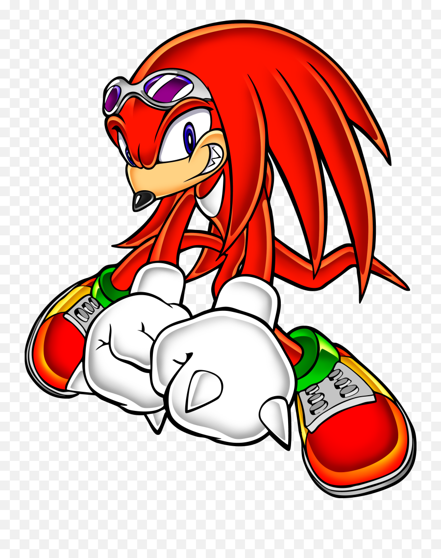 Character Spotlight Knuckles The Echidna Part 1 U2014 Gametyrant Png Sonic R Logo