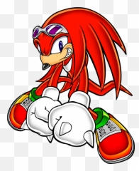 Character Spotlight Knuckles The Echidna Part 1 U2014 Gametyrant Png Sonic R Logo