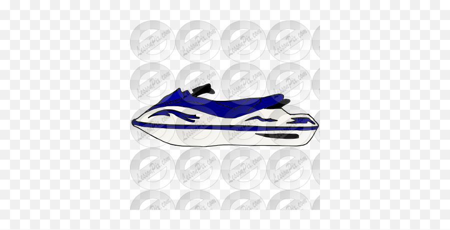 Wave Runner Picture For Classroom Therapy Use - Great Wave Jet Ski Png,Jet Ski Icon